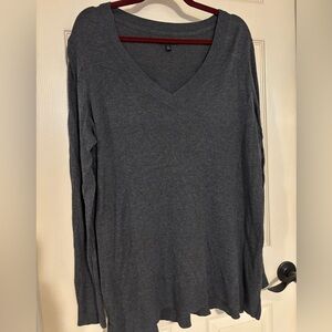 Apt. 9 Charcoal V-Neck Sweater